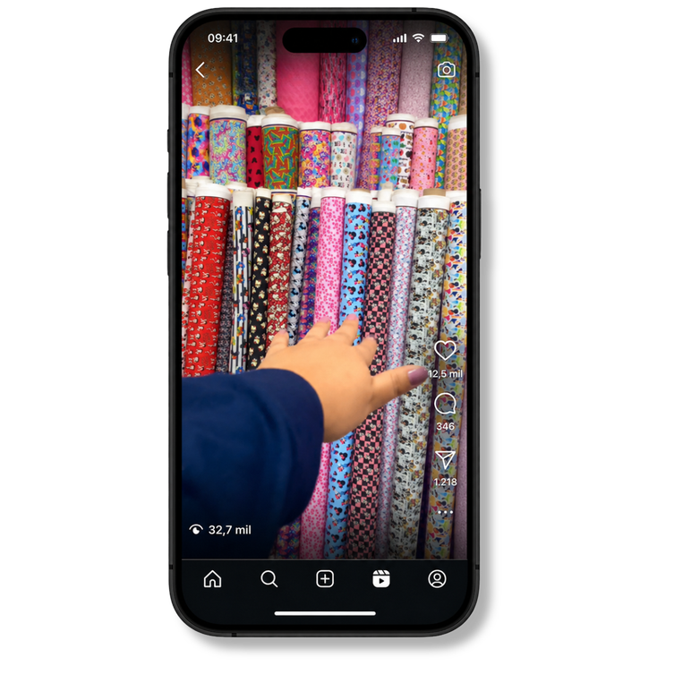Video de DIFER mostrando materiales de colores
